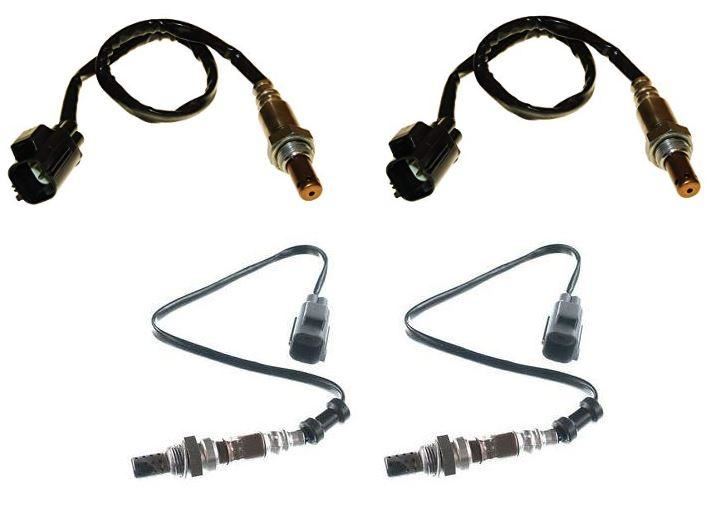 o2 Oxygen Sensor Set (4) for Land Rover Discovery 3 2005-2009 4.0 Petrol V6
