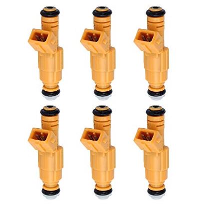 thumbnail image 2 of Bosch 8 Fuel Injectors 0280155710 – Reman For 94-98 Lincoln Mercury Ford 4.6L 5.0L 2 of 4