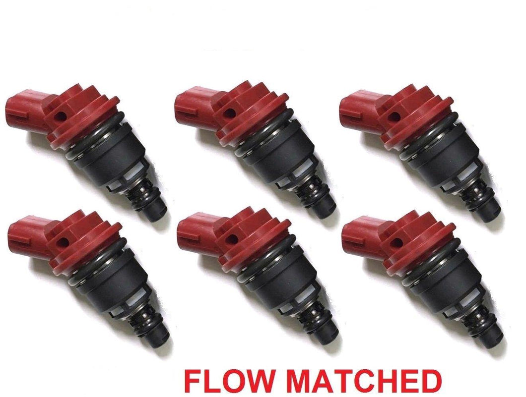 6 x JECS 1200CC Side Feed Fuel Injectors FOR 300ZX 94 + E85 SAFE VG30