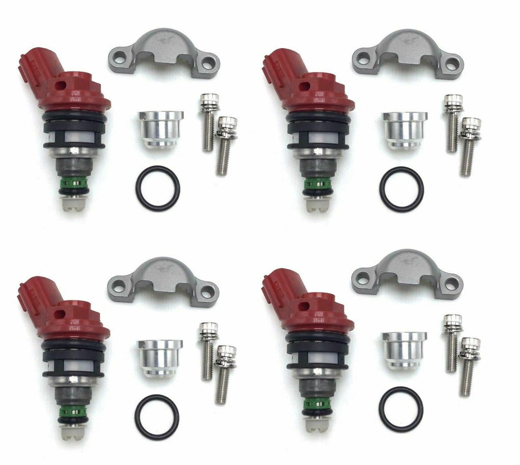 4 x 1000cc FUEL INJECTORS for early SUBARU WRX GC8 2.0L SIDE 0R05 0R15 95lb