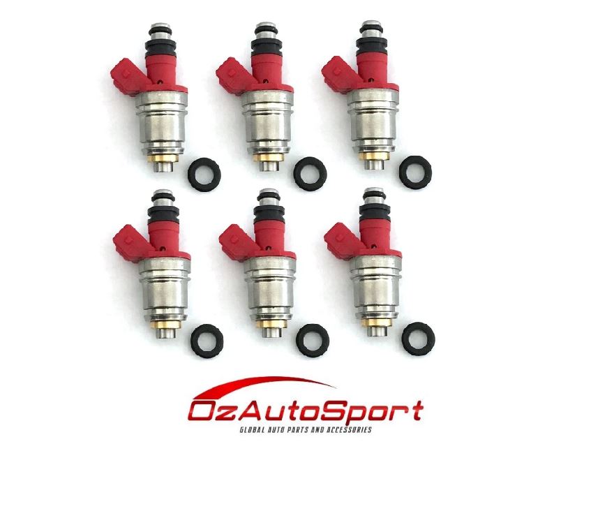6 x FUEL INJECTORS for NISSAN PATROL GQ Y60 TB42E 4.2L 9199 INJECTOR ozautosport