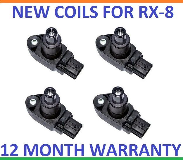 Set Of 4 Ignition Coils For Mazda Rx 8 Rx8 Se3p 03 12 13l 13b Coil Pa Ozautosport 6866