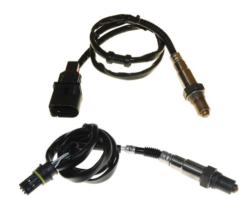 2 x o2 Oxygen Sensors for Mercedes Benz C180 Kompressor W203 2002 - 2007 kit