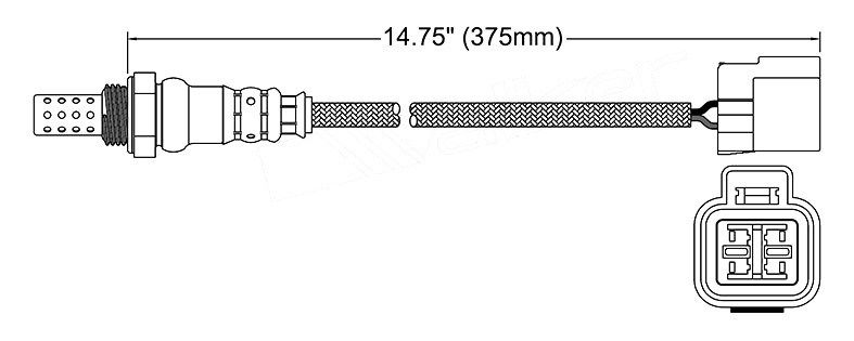 Pre-Cat o2 Oxygen sensor for Hyundai Getz 5/2002 - 2011 1.3 1.4 1.5 1.6 - FRONT Pre-Cat o2 Oxygen sensor for Hyundai Getz 5/2002 - 2011 1.3 1.4 1.5 1.6 - FRONT
