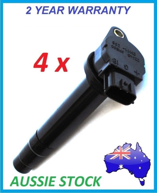 New Ignition Coil Pack Set for Nissan Pulsar N16 QG16DE QG18DE 1.6 1.8