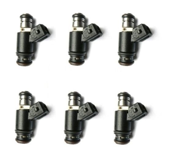 6 Fuel injectors for Volkwagen VW Passat Golf III VR6 V6 1H 2.8