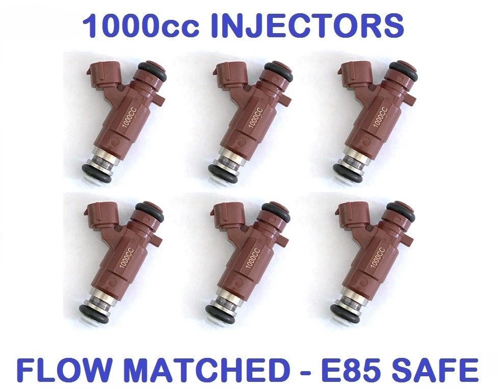 Jeu De 6 Injecteurs 550cc TOP FEED Pour Nissan Skyline R34 RB25DET Neo - KSM Motorsports