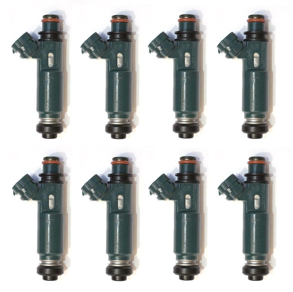 8 FUEL INJECTORS for TOYOTA LANDCRUISER UZJ100 2UZFE 4.7L V8 98-05 INJECTOR