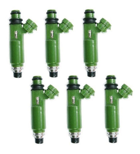 6 x Fuel injectors for TOYOTA 1FZ-FE LANDCRUISER FZJ78,79,105 23209-66010 LEXUS