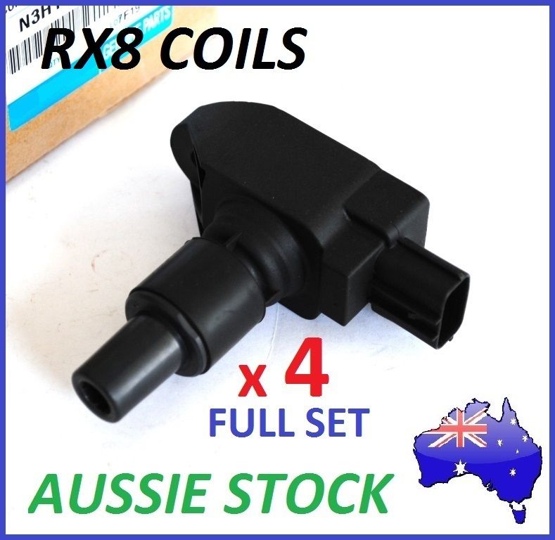 Ignition Coil Pack for Mazda RX-8 RX8 SE3P 1.3L ROTARY 13B 2003 to 2012 set J.A.