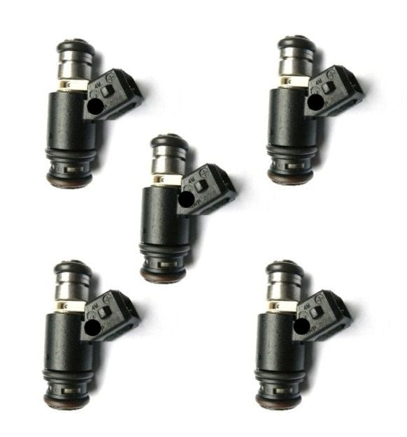 5 Fuel injectors for Volkwagen VW Transporter T4 2.5 Bora 2.3 V5 5 cylinder 1J
