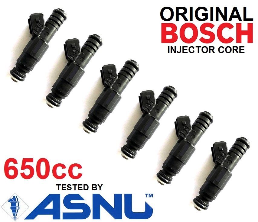 6 Bosch Fuel Injectors for BMW E36 E46 M50 M52 S50 M3 TURBO 60lb 62lb 65lb EV1