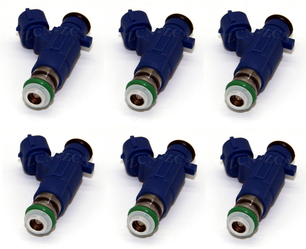 6 FUEL INJECTORS for NISSAN PATROL GU TB48DE 4.8L 2001-2007 ASNU FLOW MATCH