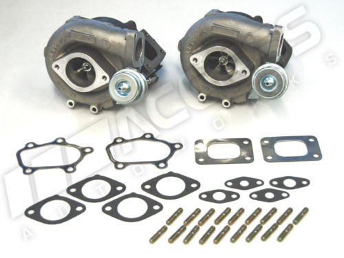N1 2860-7 Turbos HKS GT-SS GT2860-7 *PAIR* for Nissan GTR R32 R33 R34 RB26