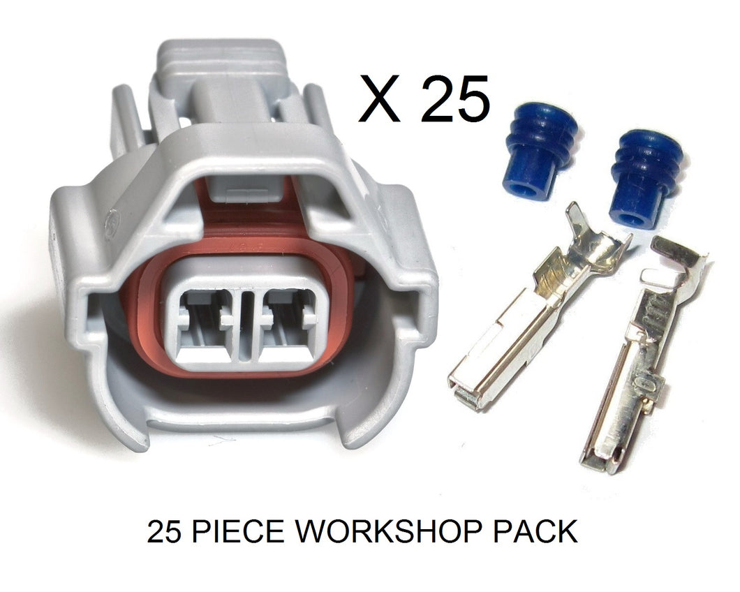 25 x Hi High Key Injector Plug - Injector Connector - EFI for Denso SARD JECS e