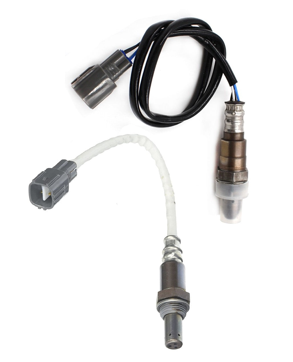 2 x Oxygen Sensors O2 for Toyota Hilux TGN16 2.7L 2TR-FE 8/2008 on - Vehicle Kit