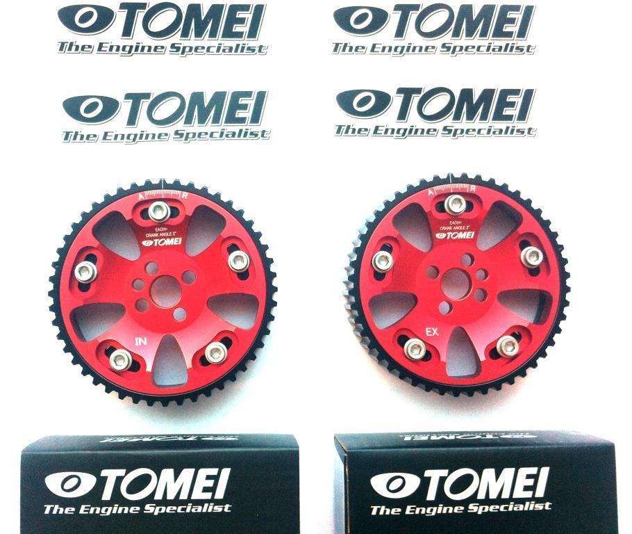 TOMEI CAM GEARS PULLEYS SET for NISSAN SKYLINE R32 R33 R34 GTR RB20DET RB26DETT
