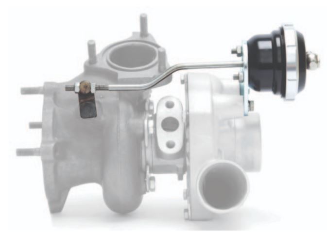 Turbosmart IWG75 Wastegate Actuator for Porsche 996 911 GT2 Black 24PSI
