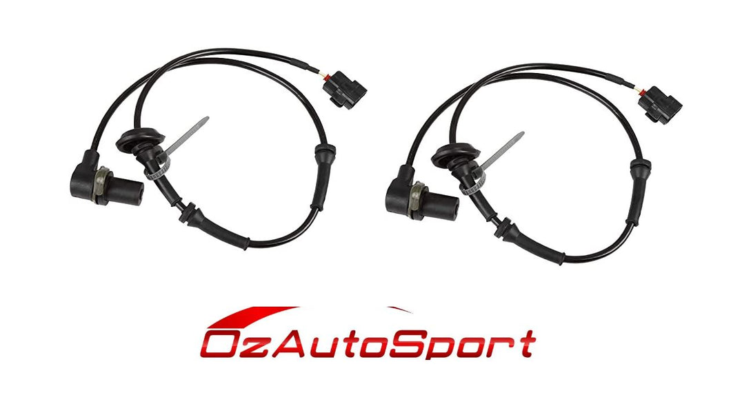 2 x Front ABS Wheel Speed Sensor for Daewoo Kalos T200 2003 - 2004 1.5