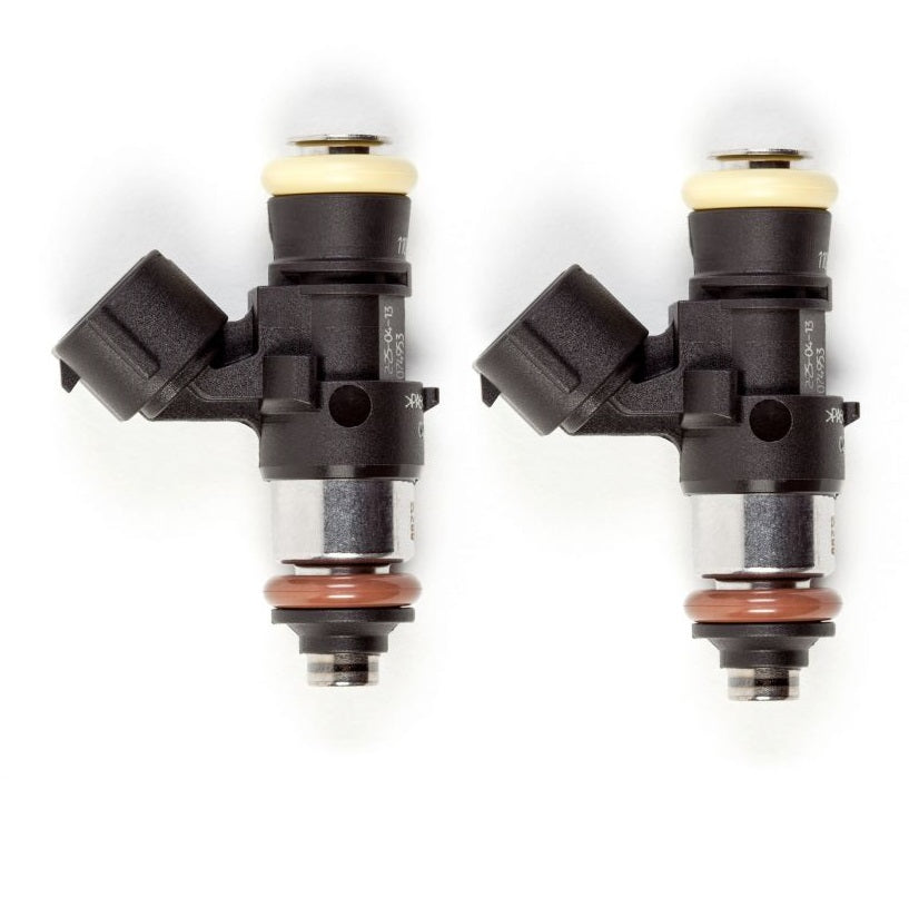 2200cc BOSCH Fuel Injectors x 2 E85 OK 0280158821 With Extensions