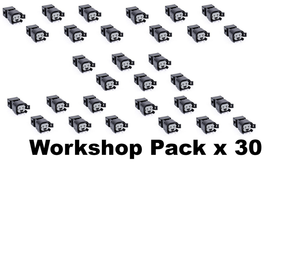 30 x EV1 to EV14 ID Injector Plug adaptors convert US Car Plug to EV1 Bosch wiri