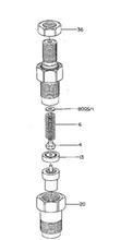 DIESEL FUEL INJECTOR SET suit MITSUBISHI 4D55T MD074540