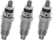3x Fuel Injectorsfor Ishi-Kawajima, Perkins, Case, Northern Lights, New Holland