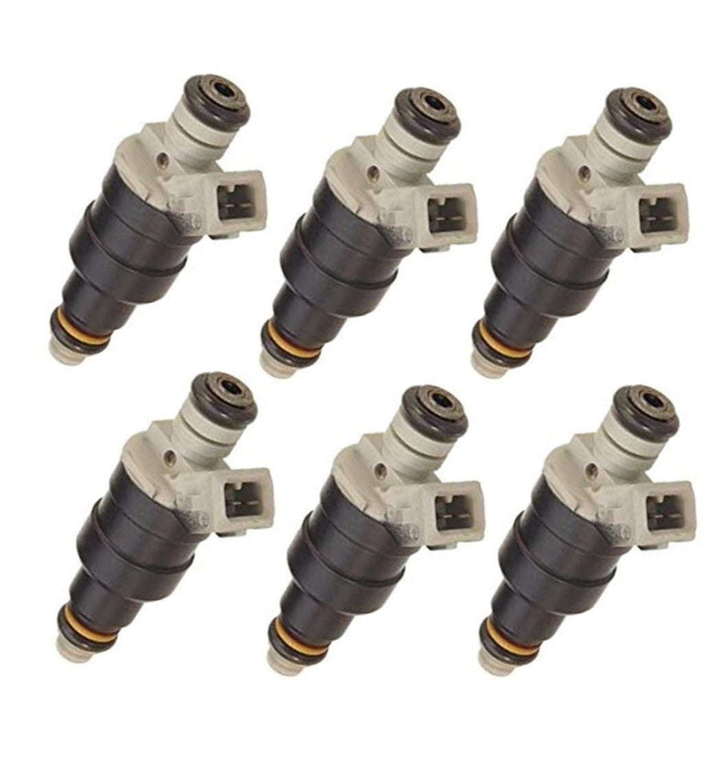 6 x NEW FUEL INJECTORS for BMW E30 325E > 1987