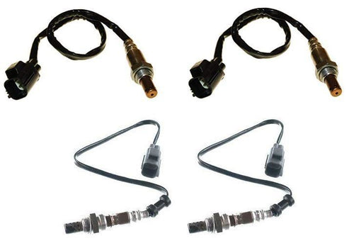 o2 Oxygen Sensor Set (4) for Land Rover Discovery 3 2005-2009 4.0 Petrol V6