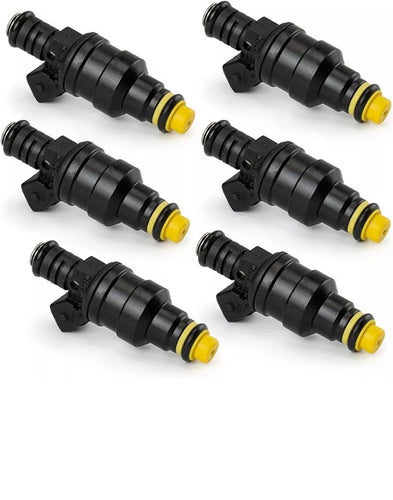 6 x High-Performance Fuel Injectors for Ford Falcon EA EB ED EF EL incl XR6 4.0L