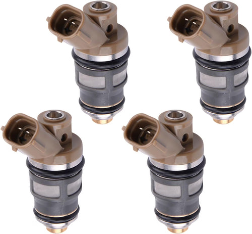 4x Fuel Injectors 295cc for Toyota 4AGE 20v Original Flow Rate