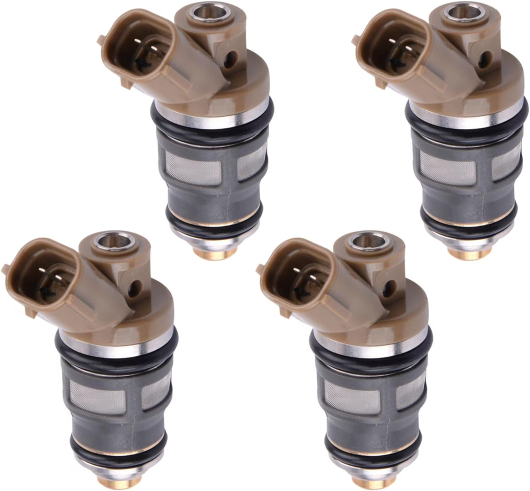 4x Fuel Injectors 295cc for Toyota 4AGE 20v Original Flow Rate
