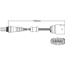 Rear Oxygen Sensor O2 For Volkswagen VW Beetle 1.8 Turbo 2001-2005