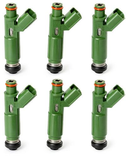 6 FUEL INJECTORS for LEXUS IS200 1GFE 1G-FE 2.0L 6 99-05 255cc 1ZZ-FE UPGRADE