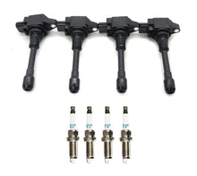 4 x Ignition Coils + Spark Plugs for Mazda Familia HR15DE 1.5