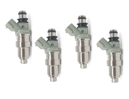 4 FUEL INJECTORS for Toyota Starlet EP82 EP91 4EFTE replaces 23250-11060