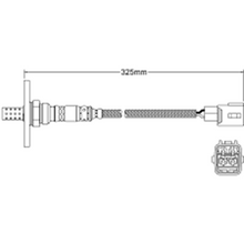 O2 oxy Sensor for Toyota Aristo JZS161 2JZGTE VVT 89645-30400