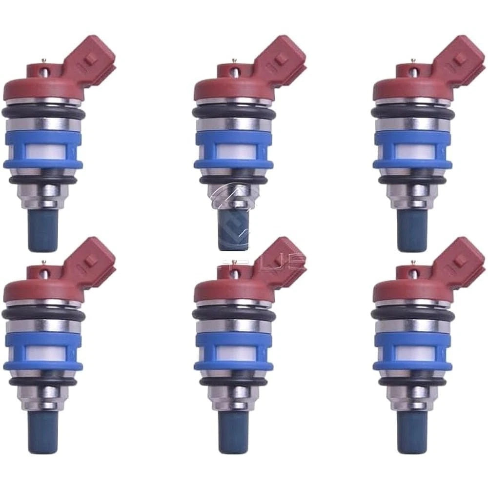 6x 270cc Fuel Injectors for Nissan 300ZX Z31 Z32 89-94 VG30DE 3.0 - 16600-15V02