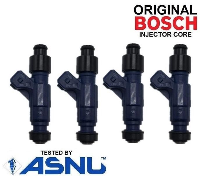 4 x 650cc Fuel injectors for Nissan CA18DET top feed direct fit