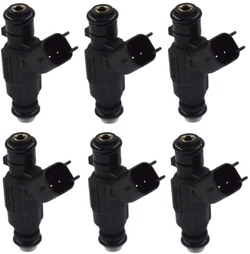 6 x Fuel Injectors for Holden Rodeo LCA 12/2005-2008 3.6 (H9B) V6