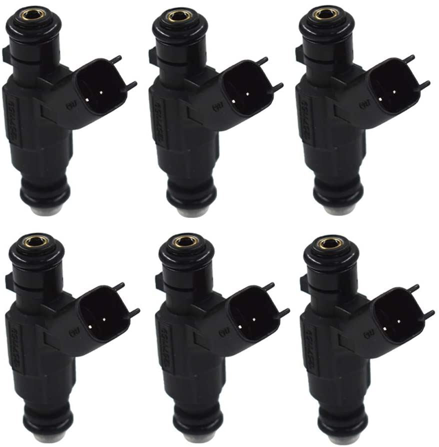 6 x Fuel Injectors for Holden Rodeo LCA 12/2005-2008 3.6 (H9B) V6