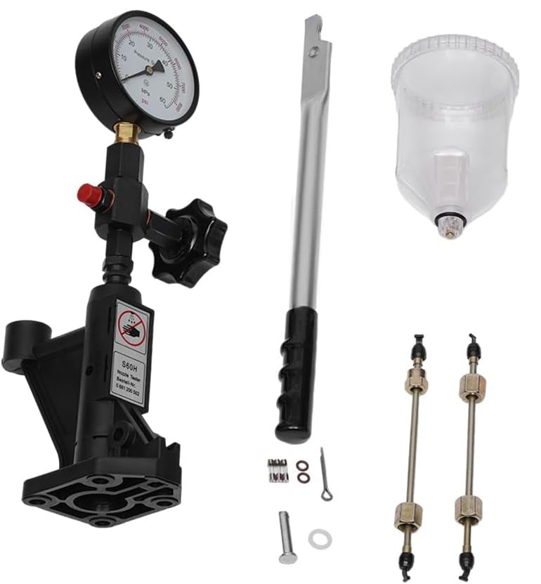 S60H Diesel Injector Nozzle Calibrator Fuel Nozzle Injector Tester Han ...