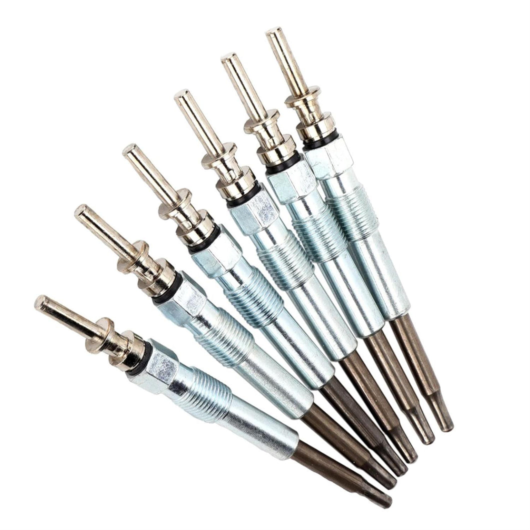 6 x Glow Plugs for BMW Diesel 1 3 5 Series E81 E87 E46 E90 E91 X3 X5 3.0 M47 M57