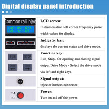 CRC CR-C Diesel Common Rail Injector Tester Simualtor Injector Diagnosis Tool Di
