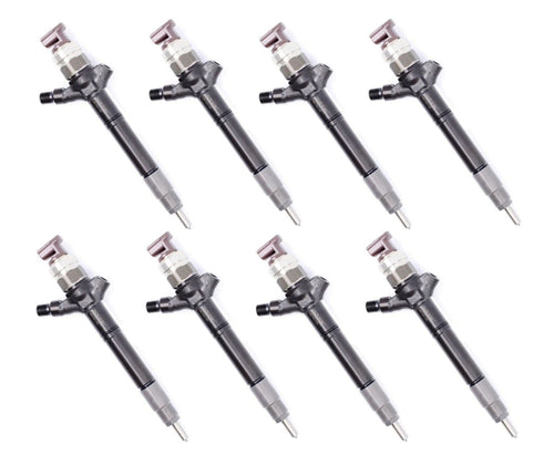 8 DIESEL FUEL INJECTORS for TOYOTA LANDCRUISER V8 70 76 79 SERIES 1VD-FTV INJ182