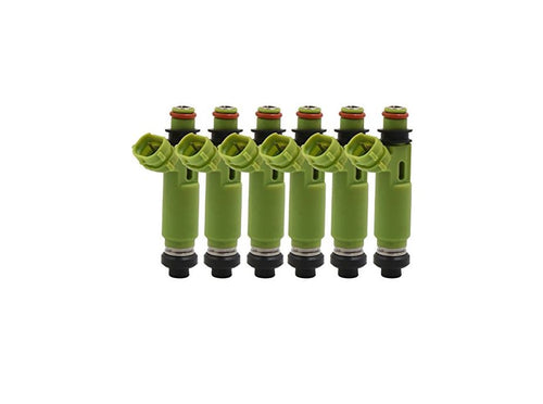 6 FUEL INJECTORS For (some) MITSUBISHI 6G72 3.0L V6 1998-2006 DENSO INJECTOR