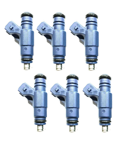 6 NEW Fuel injectors for BMW S54 Engine E46 M3 Z4M 3.2 13647830975