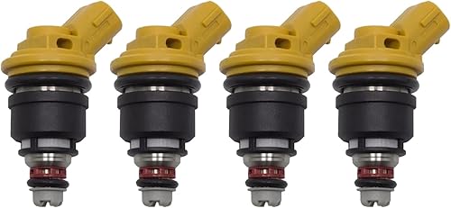 4 NEW 550cc 555cc side feed injectors for Subaru Forester SF5 1998