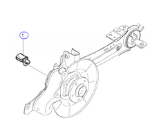 Rear ABS Wheel Speed Sensor for Volvo V40 WSS-393