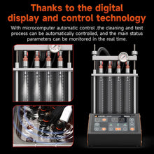 Fuel Injector Tester and Ultrasonic Cleaner GDI Fuel Injection Flow Test Machine